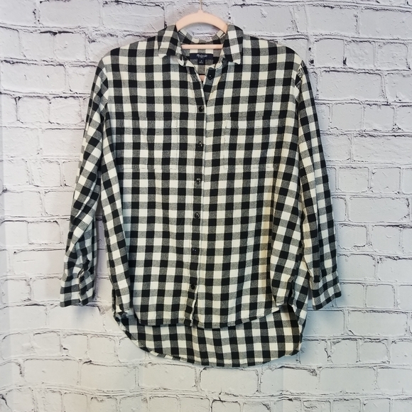Madewell buffalo check boyshirt flannel - Picture 3 of 8